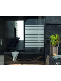 Drop 6CA0080DM 80x140 - Διαχωριστικό Μπανιέρας Μονό