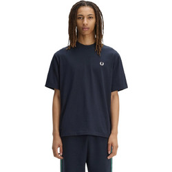 Fred Perry Ανδρική Μπλούζα Τ-Shirt Back Print M2475-608 Navy