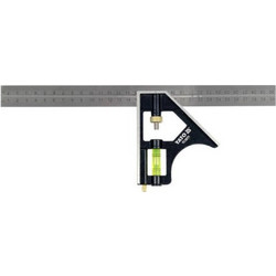 YATO YT-70771 Γωνία Ρυθμιζόμενη 45 +amp 90 Με Αλφάδι και Ακίδα Σημαδέματος 300mm