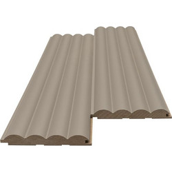 MDF PANEL ΜΕ 3D ΠΗΧΑΚΙΑ 806090 WAVE DL 16/119/2750mm SAND GREY NewPlan