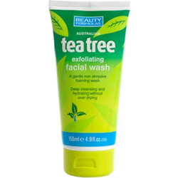 Beauty Formulas Tea Tree Χημικό Scrub Προσώπου για Μαύρα Στίγματα 150ml