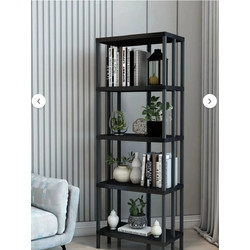 Stewe Home Βιβλιοθήκη 56x31x154cm STE-016348-P16348