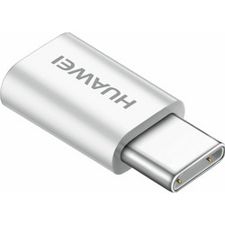 Huawei AP52 Micro USB σε USB Type-C Προσαρμογέας 5V 2A Data Sync Charge (συσκευασία χύμα) λευκό - Huawei