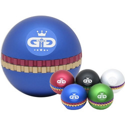 Τρίφτης καπνού GRACE BALL JK4207 ALUMINUM 4 parts 50mm Μπλε