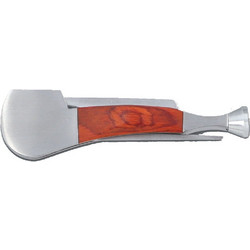 Εργαλείο για πίπα καπνού Pipe tool chrome brushed & wood 3 part 661-6003 5901115850939