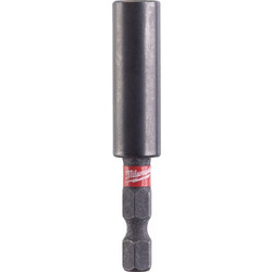 MILWAUKEE SHOCKWAVE Αντάπτορας Μαγνητικός 1/4'' Μήκος 60mm για Μύτες (4932352406 )