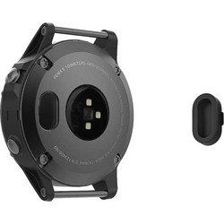 Silicone Anti-Dust Plug για Garmin Fenix Watches - Black OEM