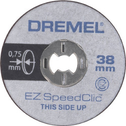 Dremel Ακριβείας EZ SpeedClic SC409 Δίσκος Κοπής Μετάλλου 38mm 5τμχ