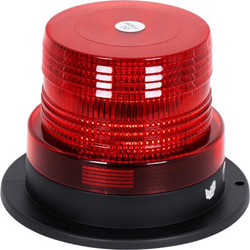 VenCore 6855-10003 - Αδιάβροχος Μαγνητικός Φάρος LED Μονού Χρώματος Κόκκινο με Βύσμα Αναπτήρα Αυτοκινήτου 12-24V