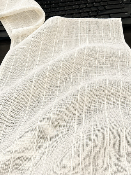 Kipper Κουρτίνα με Τρουκς 140x260 Yiolanda Cream