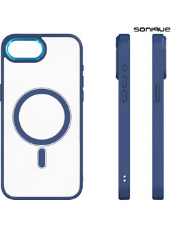 Sonique Magnetic MagMetal Θήκη iPhone 16e / iPhone 17e Blue