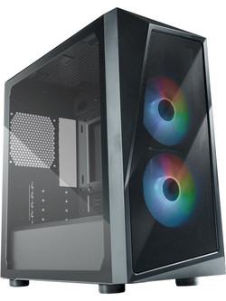 Cooler Master CMP 320 ARGB Window Black Midi Tower Κουτί Υπολογιστή RGB με Πλαϊνό Παράθυρο