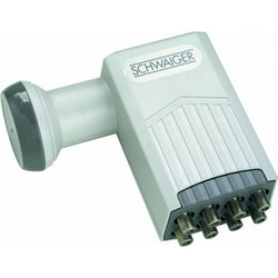 LNB Schwaiger Octo-Switch 40mm light gray
