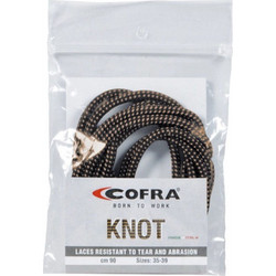 Κορδόνια παπουτσιών Cofra black-brown 110εκ