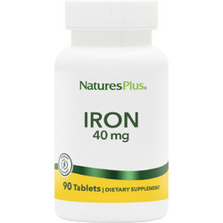 Nature's Plus Iron 40mg 90 Ταμπλέτες