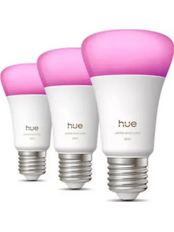 Philips Hue White and Color Ambiance A60 E27 810lm - Πακέτο 3 τεμαχίων