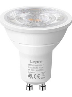 LED Bulb LEPRO 200086-WW-EU-5 GU10 3.3W