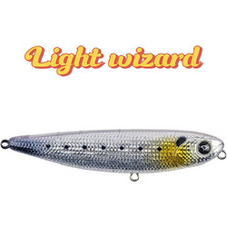 HanFish Baskin 90F Τεχνητό Δόλωμα Επιφανείας 9cm 12gr Light Wizard