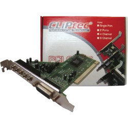 Cliptech κάρτα ήχου 4ch τύπου PCI
