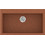 Sanitec Classic 333 Υποκαθήμενος Νεροχύτης Γρανίτη Ματ Granite Terracotta 79x50cm