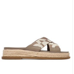 Γυναικείες Εσπαντρίγιες Flatform DKNY Binna K2639436-Mink/Natural Λαδί