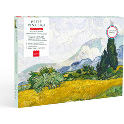 PETIT PINCEAU ΖΩΓΡΑΦΙΚΗ ΜΕ ΑΡΙΘΜΟΥΣ - CYPRES AUX BLES D'OR VINCENT VAN GOGH (350069)