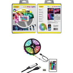 Andowl Λεντοταινία LED ταινία RGB 10m με τηλεχειριστήριο Q-DT75 - LED strip lights 075677