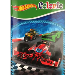 Πυραμίδα Βιβλίο ζωγραφικής Hotwheels colorio 2