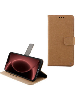 Volte-Tel Allure Magnet Book Stand Clip Θήκη iPhone 18 Pro Max Gold