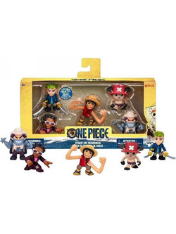 Giochi Preziosi One Piece Σετ 5 Φιγούρες Δράσης 5cm