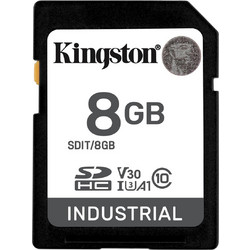 Kingston Industrial SDHC 8GB Class 10 U3 V30 UHS-I A1