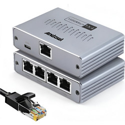 Διακλαδωτής Δικτύου RJ45 1 σε 3 Gigabit 1000Mbps Andowl Q-NA13