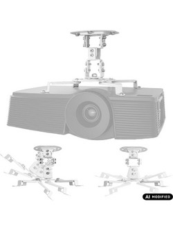 Maclean Ceiling Mount/Hanger for Projectors, 54-320 mm, up to 13.5 kg, 360-degree rotation, MC-200 W MC-200 W