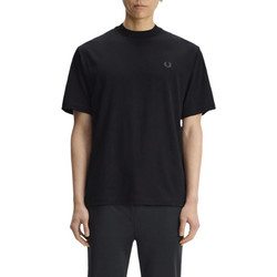 Fred Perry Ανδρικό T-shirt Reflective Print M3415-102 Μαύρο