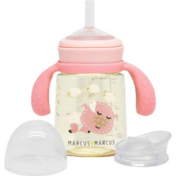 Marcus & Marcus Μπιμπερό Εκπαίδευσης Γουρουνάκι Ροζ 180ml