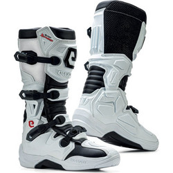 Eleveit X-Privilege Μπότες Μηχανής White Black ELE000XPR05