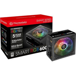 Thermaltake Smart RGB power supply unit 600 W 20+4 pin ATX ATX Black