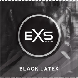 EXS Black Latex Προφυλακτικά Λεπτά με Λιπαντικό 100τμχ