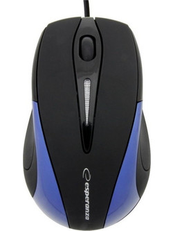 Esperanza EM102 Ενσύρματο Ποντίκι Black Blue
