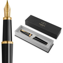 PARKER MERIDIAN BLACK GT FOUNTAIN PEN M