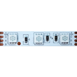 Aca LED Ταινία 5M 14.4W/M 12V DC IP20 RGB 10mm (125050144RGB)