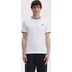 ΑΝΔΡΙΚΗ ΜΠΛΟΥΖΑ FRED PERRY M1588V-100 ΛΕΥΚΟ