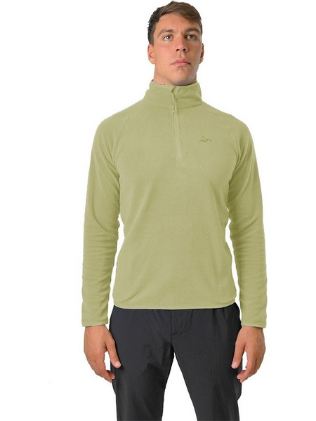 Μπλούζα Fleece 1/2 Zip Api II Apu - Λαχανί