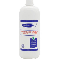 Ecofarm Ήπια Αλκοολούχος Λοσιόν 95° 1lt
