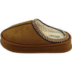 Γυναικεία Παντόφλα Χειμερινή Ραμμένη Super Light Comfort Jomix MD10095 CAMEL