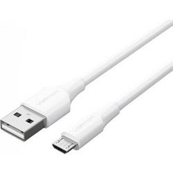 Καλώδιο VENTION CTIWF USB-A Male σε Micro-USB-B Male Λευκό - 1.0m