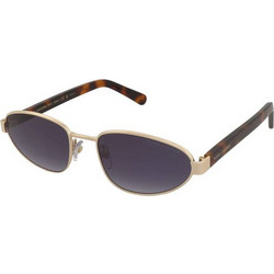 Marc Jacobs MARC930/S LKS/08 Γυναικεία Γυαλιά Ηλίου Cat Eye Μεταλλικά Μαύρα με Μπλε Φακό