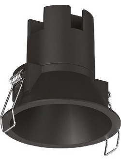 Inlight Downlight σποτ GU10 σε μαύρη απόχρωση (X00250B)