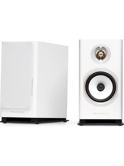 Triangle Solstice 3 Ζεύγος Ηχείων Hi-Fi Βιβλιοθήκης White