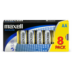 Maxell Alkaline AA 8τμχ